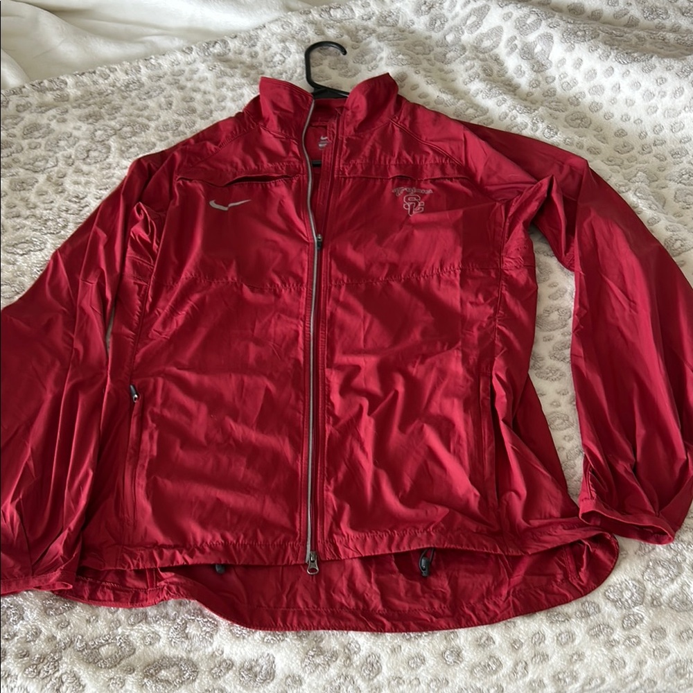 Nike USC Trojans windbreaker lightweight jacket